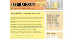 Desktop Screenshot of ietsdrinken.nl